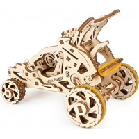 Ugears 3D drevené mechanické puzzle Mini bugina