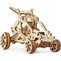Ugears 3D drevené mechanické puzzle Mini bugina
