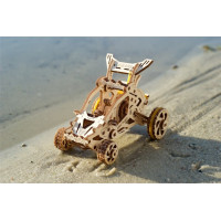 Ugears 3D drevené mechanické puzzle Mini bugina