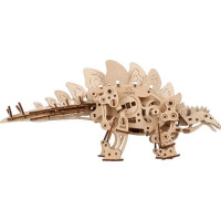 Ugears 3D drevené mechanické puzzle Stegosaurus