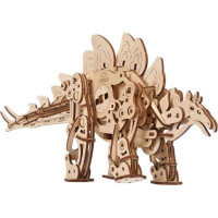 Ugears 3D drevené mechanické puzzle Stegosaurus