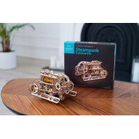 Ugears 3D drevené mechanické puzzle Steampunková ponorka
