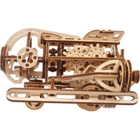 Ugears 3D drevené mechanické puzzle Steampunková ponorka