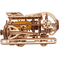Ugears 3D drevené mechanické puzzle Steampunková ponorka