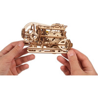Ugears 3D drevené mechanické puzzle Steampunková ponorka