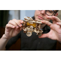 Ugears 3D drevené mechanické puzzle Steampunková ponorka