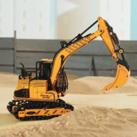 RoboTime drevené 3D puzzle Bager