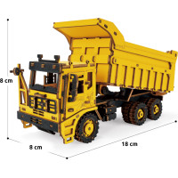 RoboTime drevené 3D puzzle Nákladné auto