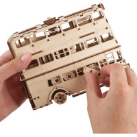 Ugears 3D drevené mechanické puzzle Harry Potter Rytiersky autobus