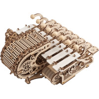 Ugears 3D drevené mechanické puzzle Programovateľná celesta