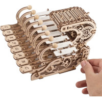 Ugears 3D drevené mechanické puzzle Programovateľná celesta