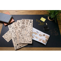 Ugears 3D drevené mechanické puzzle Dozor-B Combat Vehicle
