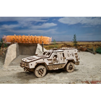 Ugears 3D drevené mechanické puzzle Dozor-B Combat Vehicle