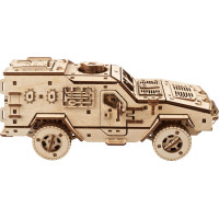 Ugears 3D drevené mechanické puzzle Dozor-B Combat Vehicle