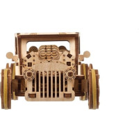 Ugears 3D drevené mechanické puzzle The Hot Rod Furious