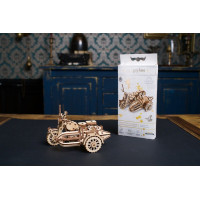Ugears 3D drevené mechanické puzzle Vojenské nákladné auto