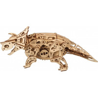 Ugears 3D drevené mechanické puzzle Triceratops