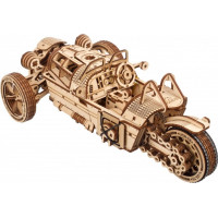 Ugears 3D drevené mechanické puzzle Trojkolka UGR-S