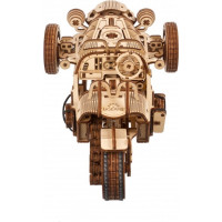 Ugears 3D drevené mechanické puzzle Trojkolka UGR-S