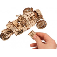 Ugears 3D drevené mechanické puzzle Trojkolka UGR-S