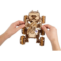 Ugears 3D drevené mechanické puzzle Mars Rover