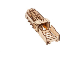 Ugears 3D drevené mechanické puzzle MINI Lokomotíva