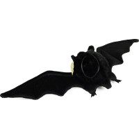 Rappa Plyšový netopier čierny 16 cm ECO-FRIENDLY