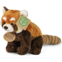 Rappa Plyšová panda červená 18 cm ECO-FRIENDLY
