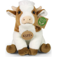 Rappa Plyšová krava 18 cm ECO-FRIENDLY