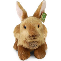 Rappa Plyšový králik hnedý ležiaci 23 cm ECO-FRIENDLY