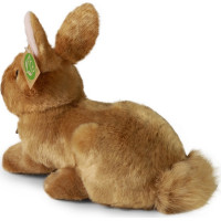 Rappa Plyšový králik hnedý ležiaci 23 cm ECO-FRIENDLY