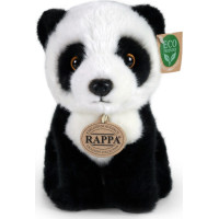 Rappa Plyšová panda sediaca 18 cm ECO-FRIENDLY