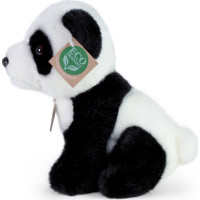 Rappa Plyšová panda sediaca 18 cm ECO-FRIENDLY