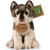 Rappa Plyšový vlk sediaci 15 cm ECO-FRIENDLY