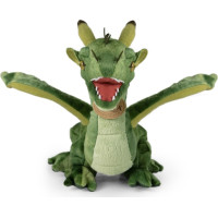 Rappa Plyšový drak zelený 40 cm ECO-FRIENDLY