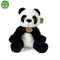 Rappa Plyšová panda sediaca 27 cm ECO-FRIENDLY