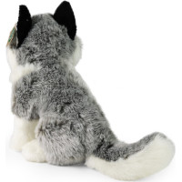 Rappa Plyšový pes Husky sediaci 30 cm ECO-FRIENDLY