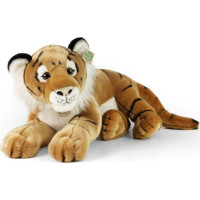 Rappa Plyšový tiger hnedý 60 cm ECO-FRIENDLY