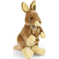 Rappa Plyšový klokan s mláďaťom 37 cm ECO-FRIENDLY