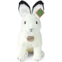 Rappa Plyšový zajac polárny sediaci 30 cm ECO-FRIENDLY