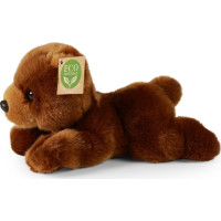 Rappa Plyšový medveď hnedý ležiaci 20 cm ECO-FRIENDLY