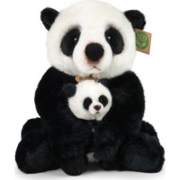 Rappa Plyšová panda s mláďaťom 27 cm ECO-FRIENDLY