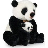 Rappa Plyšová panda s mláďaťom 27 cm ECO-FRIENDLY