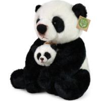 Rappa Plyšová panda s mláďaťom 27 cm ECO-FRIENDLY