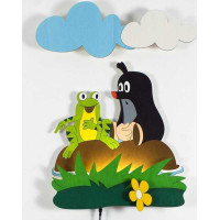 DoDo Detská LED lampička krtko a žabka