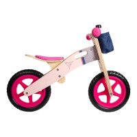 small foot Drevené odrážadlo Hummingbird ružové