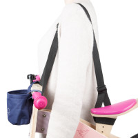 small foot Drevené odrážadlo Hummingbird ružové