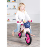 small foot Drevené odrážadlo Hummingbird ružové