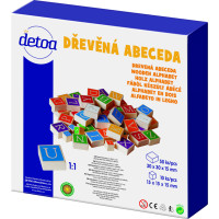 Detoa Drevená abeceda