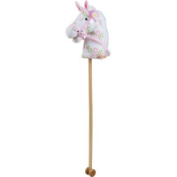 Bigjigs Toys Ružový kôň na tyči